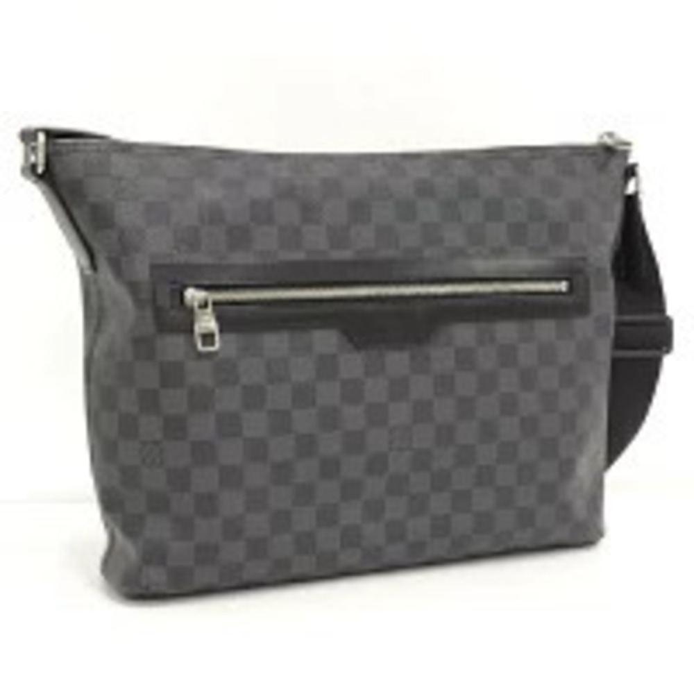 LOUIS VUITTON Mick Shoulder Bag Damier Graphite Black